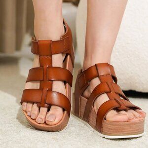 Project Cloud Platform Sandals Women, Comfortable Memory Foam Insole, Lightweigh